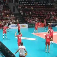 Polska kontra Iran: olimpijska rywalizacja w siatkówce - zmagania na arenie